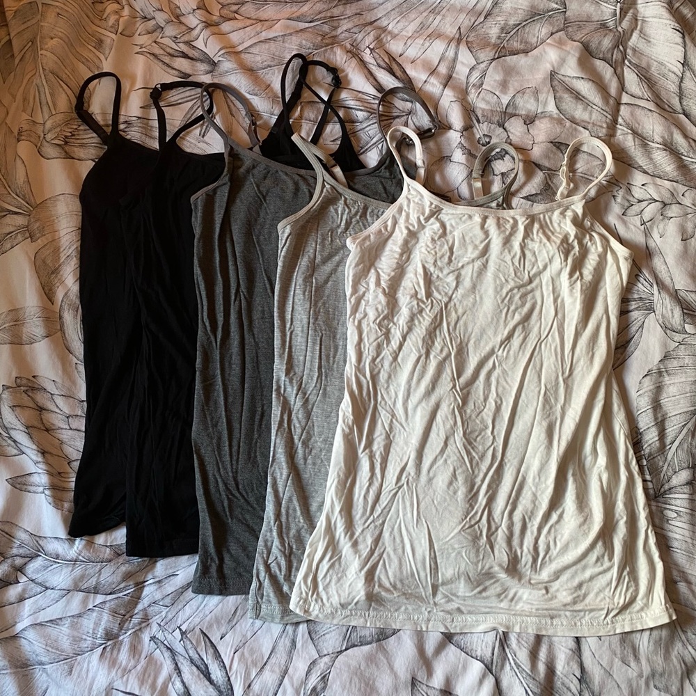 *NWOT* set of 5 camisoles